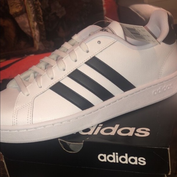 adidas Other - Adidas white cavas shoes size 10 1/2